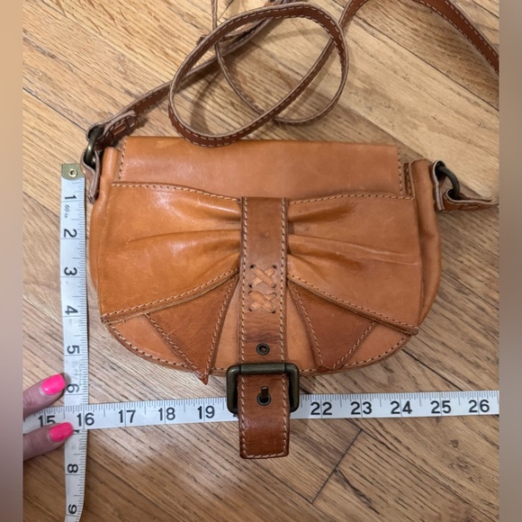 VALENTINO RED LEATHER BOW BAG - Picture 8 of 8